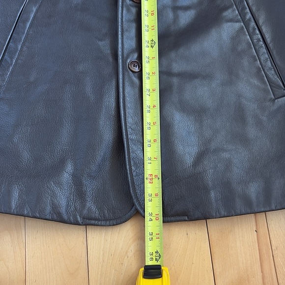 Vintage BOSS By Hugo Boss "Caris" Leather Jacket - Picture 15 of 16